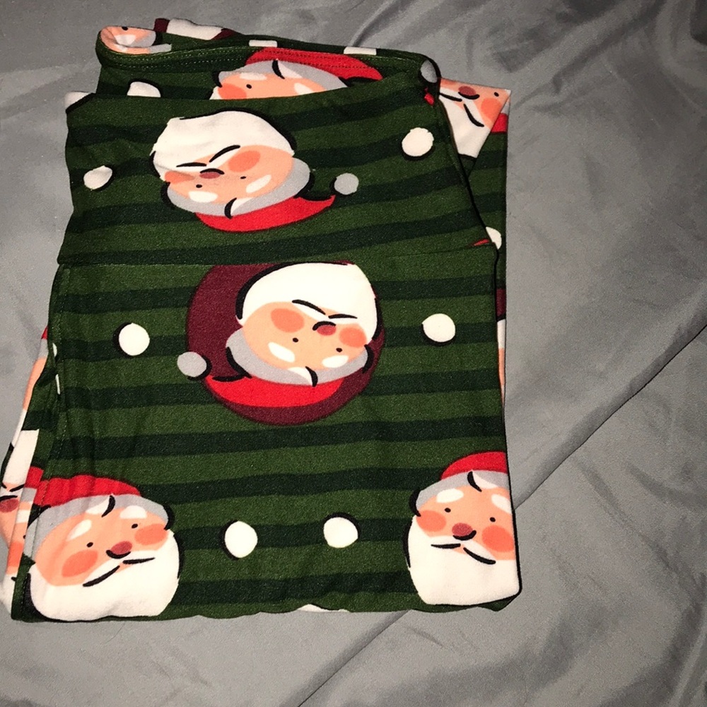 Lularoe Santa leggings